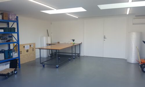 Clean art packing and crate fit-out studio Clean art packing and crate fit-out studio
